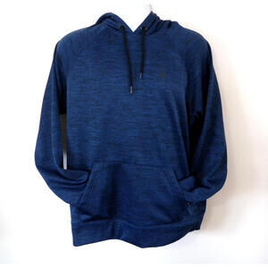 Spyder Active Hoodie Mens Medium Blue Polyester Stretch Long Sleeve Pullover